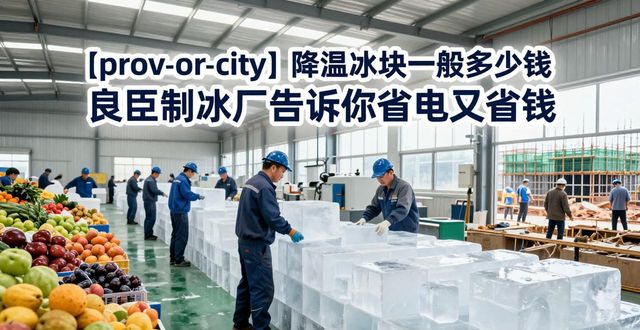 深圳降温冰块一般多少钱 良臣制冰厂告诉你省电又省钱