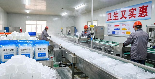 深圳食用冰哪里买 良臣制冰厂卫生又实惠