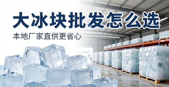 大冰块批发怎么选？深圳本地厂家直供更省心